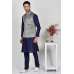 Grey Designer Velvet Mens Waistcoat
