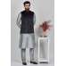 Black Slim Fit Readymade Mens Waistcoat