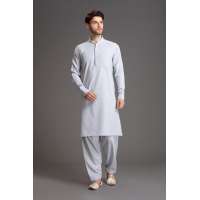 WHITE PAKISTANI READYMADE SALWAR SUIT