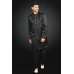 Black Coat Designer Kurta Indian Menswear Pajama Suit 