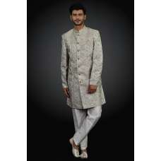Gold Indian Prince Coat Suit Ethnic Wedding Menswear Dress