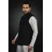  Grey Kurta Black Waistcoat With Pajama Pakistani Eid Suit