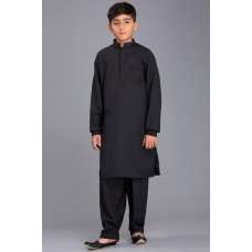 BLACK READYMADE DESI BOYS SHALWAR KAMEEZ