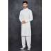 CREAM INDIAN PAKISTANI MEN'S DESIGNER SALWAR KAMEEZ