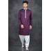 GRAPE COMPOTE PURPLE MENS READYMADE KURTA SALWAR