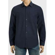 Navy Blue Designer Men's Shirt