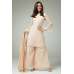 BEIGE READY TO WEAR PAKISTANI PRET WEAR SHARARA SUIT