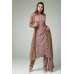 DEEP MAUVE INDIAN WEDDING JACKET STYLE READYMADE DRESS