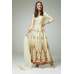 GOLD READY TO WEAR ANARKALI DRESS