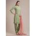 PISTA GREEN WEDDING WEAR SALWAR KAMEEZ
