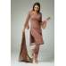 DEEP MAUVE BENGALI READYMADE SALWAR KAMEEZ 