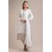 DELICATE WHITE STRAIGHT CUT SALWAR KAMEEZ SUIT