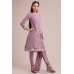 LILAC INDIAN WEDDING WEAR READYMADE GIRLS CHURIDAR SUIT