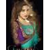 Rama Green & Purple Trendy Saree Indian Ethnic Wedding Dress