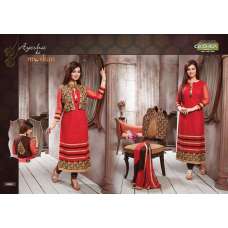 KH1501 RED AYESHA TAKIA MUSKAN SALWAR KAMEEZ SUIT