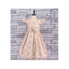 GIRLS MOCHA PLEATED SHIFT DRESS (3-13 YEARS)