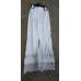 GIRLS WHITE DIAMANTE LACE LEGGINGS (2-14 YEARS)