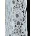 Brilliant White Long Sheer Lace Net Cardigan 