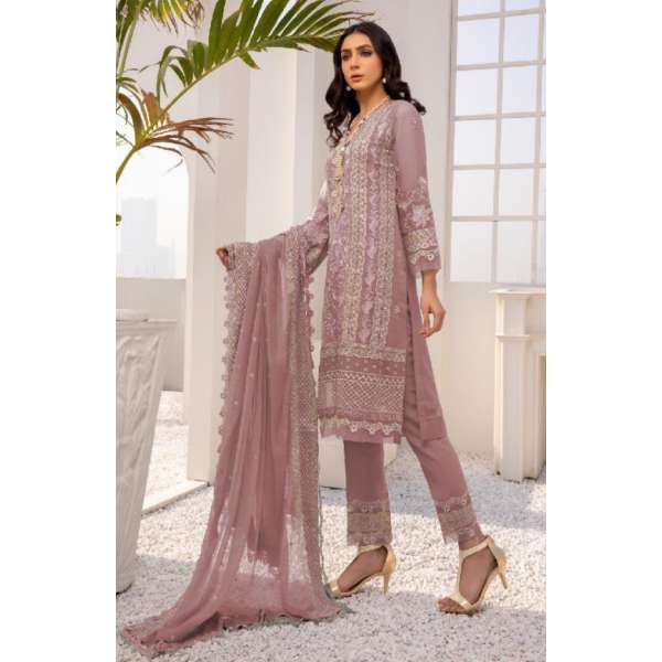 Mauve Purple Pakistani Salwar Suit