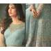 Sky Blue Indian Party Wear Asian Anarkali Wedding Bridal Gown Dress