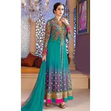 BEST SELLER 109 BELA AQUA AND PINK ANARKALI SUIT
