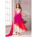 D 101 Pink, Orange & White Varsiddhi Georgette Salwar Kameez