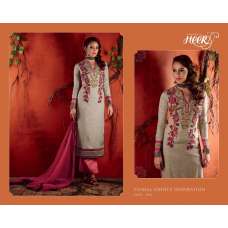 5607 GREY AND PINK KIMORA HEER PARTY WEAR SALWAR KAMEEZ SUIT