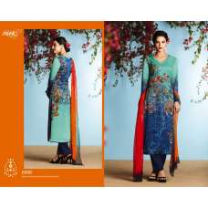 6908 BLUE KIMORA HEER DIGITAL PRINTED PARTY WEAR SALWAR SUIT