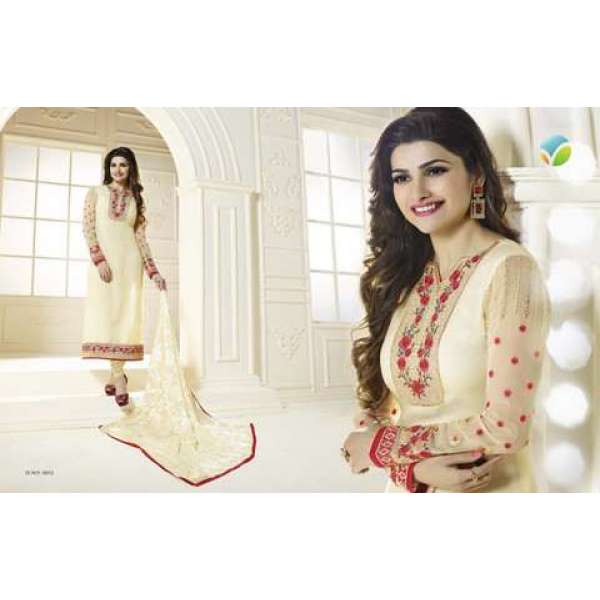 K3032 Cream KASEESH Prachi 11 Shalwar Kameez 