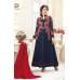 Blue Long Dress Anarkali Party Gown 
