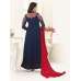 Blue Long Dress Anarkali Party Gown 