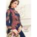 Blue Long Dress Anarkali Party Gown 