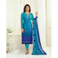 Blue Indian Salwar Suit Designer Party Outfit