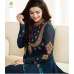 Galaxy Blue Indian Anarkali Dress Hot Fancy Party Suit