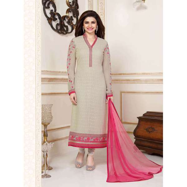 K3303 GREY KASEESH PRACHI-15 PARTY WEAR SALWAR KAMEEZ SUIT