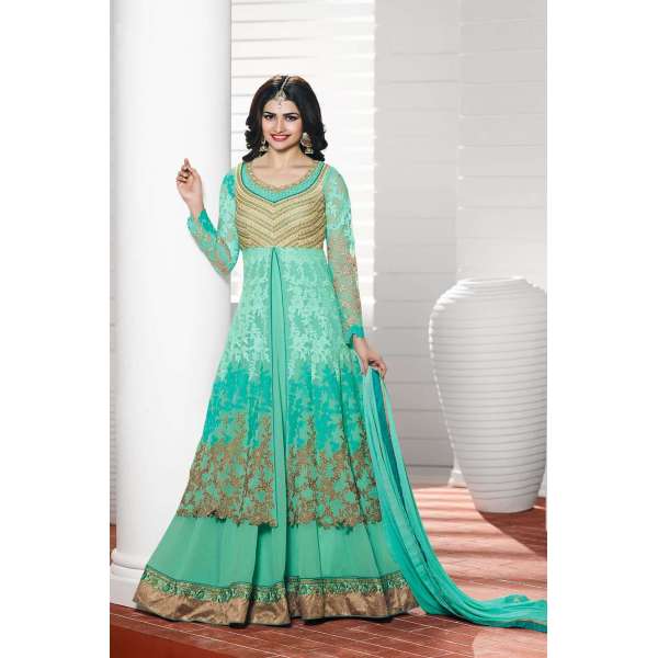 K3933 FEROZI KASEESH PRACHI DESIGNER ANARKALI SUIT
