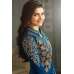 K4115 BLUE KASEESH PRACHI-21 JACKET STYLE SALWAR KAMEEZ SUIT 