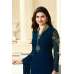 Blue Indian Salwar Suit Traditional Party Dress