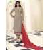 Beige Straight Salwar Suit Indian Party Dress 