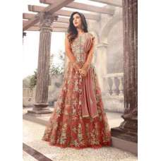 ORANGE WOMEN GIRLS BRIDESMAIDS PARTY OCCASIONAL DESIGNER WEAR