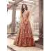ORANGE WOMEN GIRLS BRIDESMAIDS PARTY OCCASIONAL DESIGNER WEAR