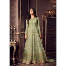 Green Indian Bridesmaid Wedding Dress 
