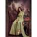 Green Indian Bridesmaid Wedding Dress 