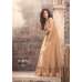 Brown Net Anarkali Dress Indian Party Gown