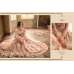 PEACH INDIAN DESIGNER PARTY & WEDDING GOWN 