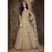 Beige Bridesmaid Gown Indian Embellished Anarkali Suit