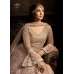 Rose Net Georgette Heavy Embroidered Wedding Dress
