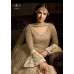 Beige Heavy Embroidered Wedding Anarkali Dress