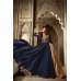 Navy Blue & Gold Indian Wedding Dress Embroidered Long Suit