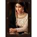 WHITE AND BLACK INDIAN WEDDING GHARARA AND LEHENGA STYLE DRESS